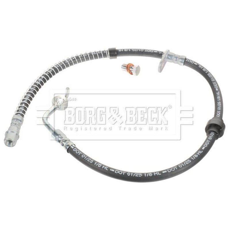 Borg & Beck Brake Hydraulic Hose Line Front Right BBH9161