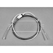 Borg & Beck Handbrake Cable Left Rear BKB1091