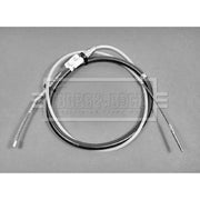 Borg & Beck Handbrake Cable Left Rear BKB1091