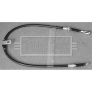 Borg & Beck Handbrake Cable Right Rear BKB3387