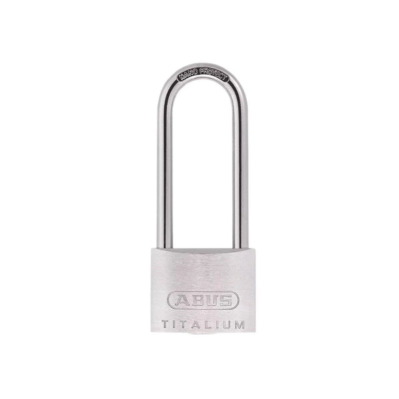 ABUS Mechanical 64TI/40mm TITALIUM™ Padlock 63mm Long Shackle Carded