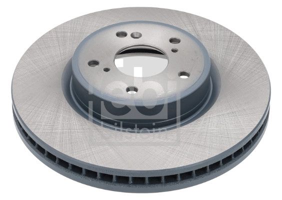 Febi 2 x Brake Disc Set Internally Vented Front