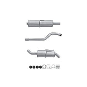 Hella End Silencer Rear 8LD 366 034-161