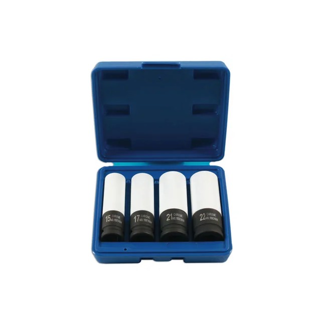Laser Tools Special Size Wheel Nut Socket Set 1/2"D - PL
