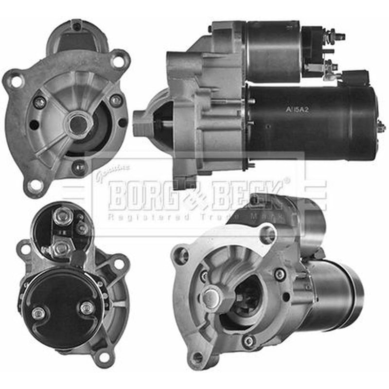 Borg & Beck Starter Motor 12V 1.1kW 9 Teeth BST2305