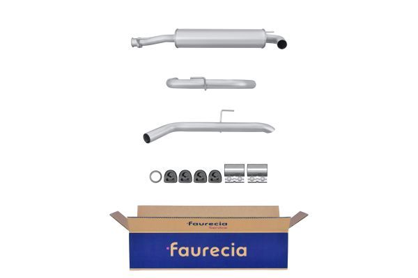 Hella 8LD 366 033-311 Rear Muffler