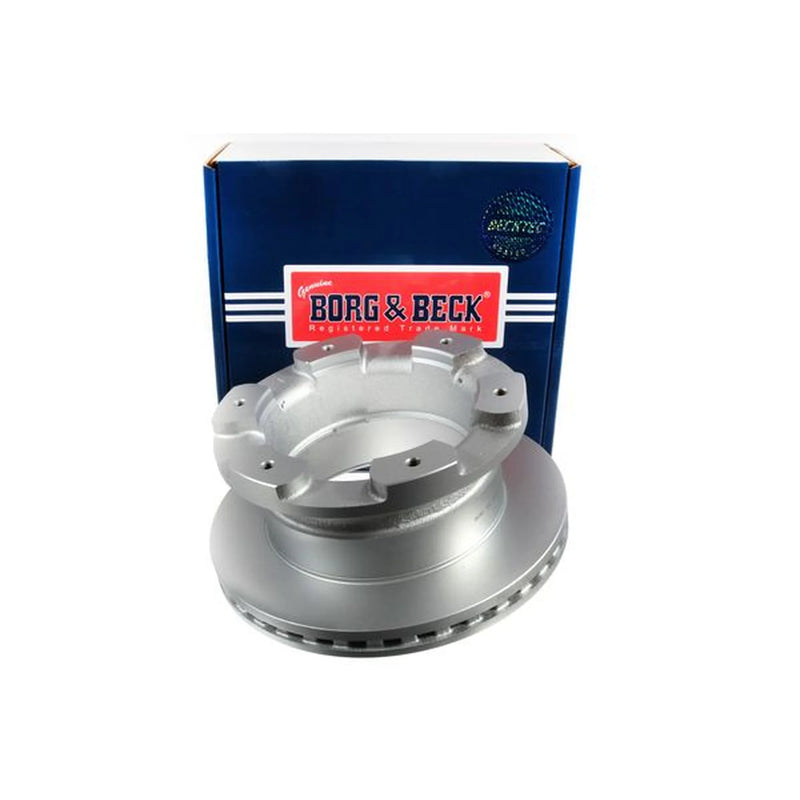 Borg & Beck 2 x Vented Rear Brake Discs BBD5921S