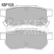 Key Parts 4 x Rear Brake Pad Set KBP1526