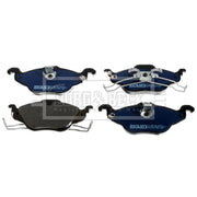 Borg & Beck 4 x Front Brake Pad Set BBP1563