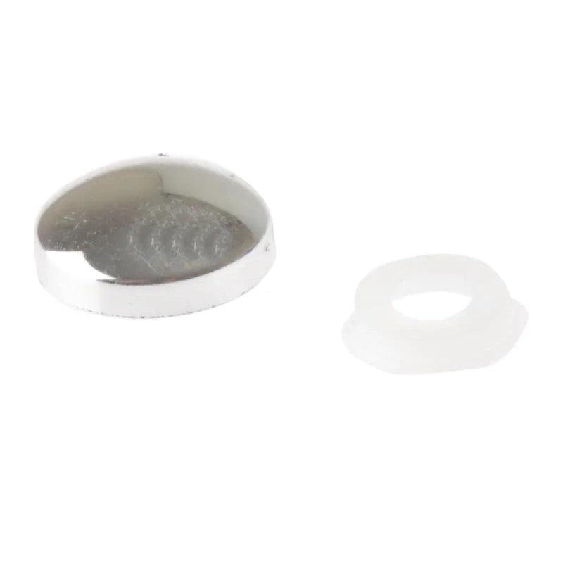 ForgeFix Domed Cover Cap Chrome Coloured No. 6-8 Bag 25 - 25PDT5