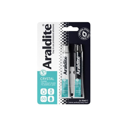 Araldite® Crystal Epoxy 2 x 15ml Tubes - ARL400008