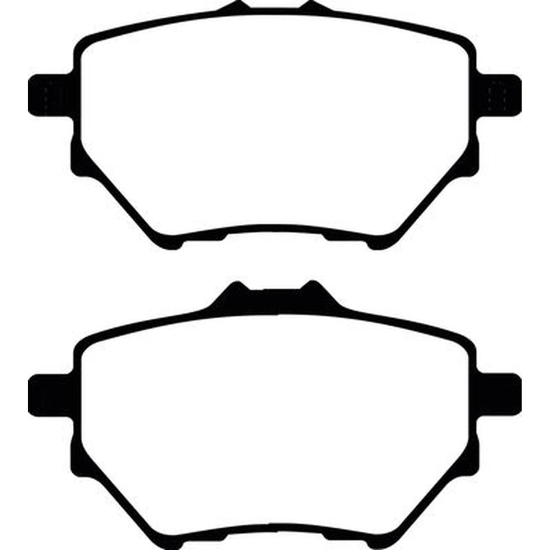 Abtex Rear Brake Pad Set PLU2251