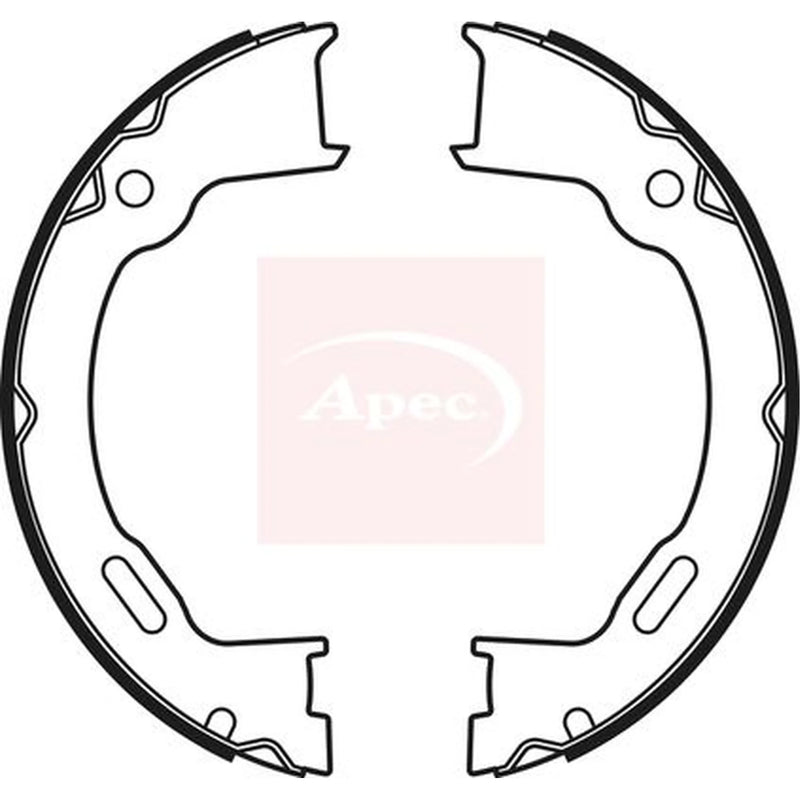 Apec Parking Brake Shoe Set SHU715