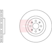 Apec 2 x Vented Front Brake Discs DSK3769