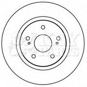 Key Parts Front Brake Discs KBD4607
