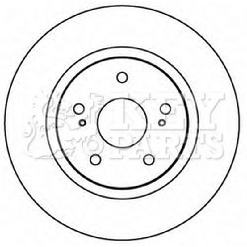 Key Parts Front Brake Discs KBD4607