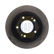 NAPA 2 x Solid Rear Brake Discs NBD5292