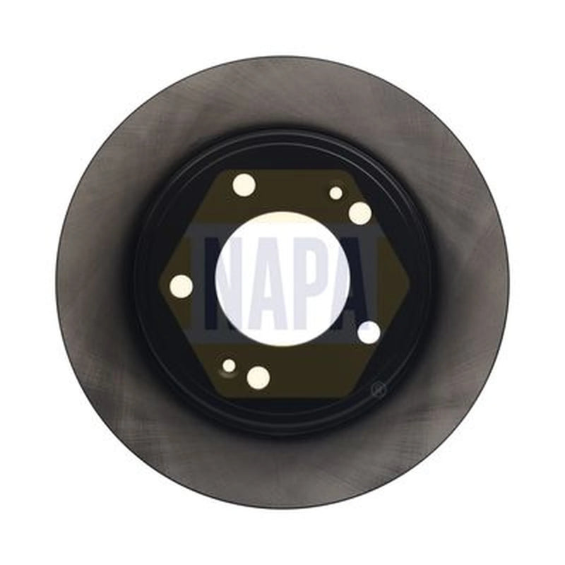 NAPA 2 x Solid Rear Brake Discs NBD5292