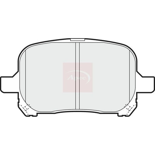 Apec Front Brake Pad Set PAD962