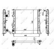 NRF Engine Radiator 58023