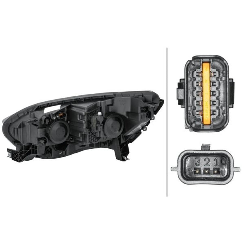 Hella Headlight Headlamp PY21W Right 1EL 012 293-421