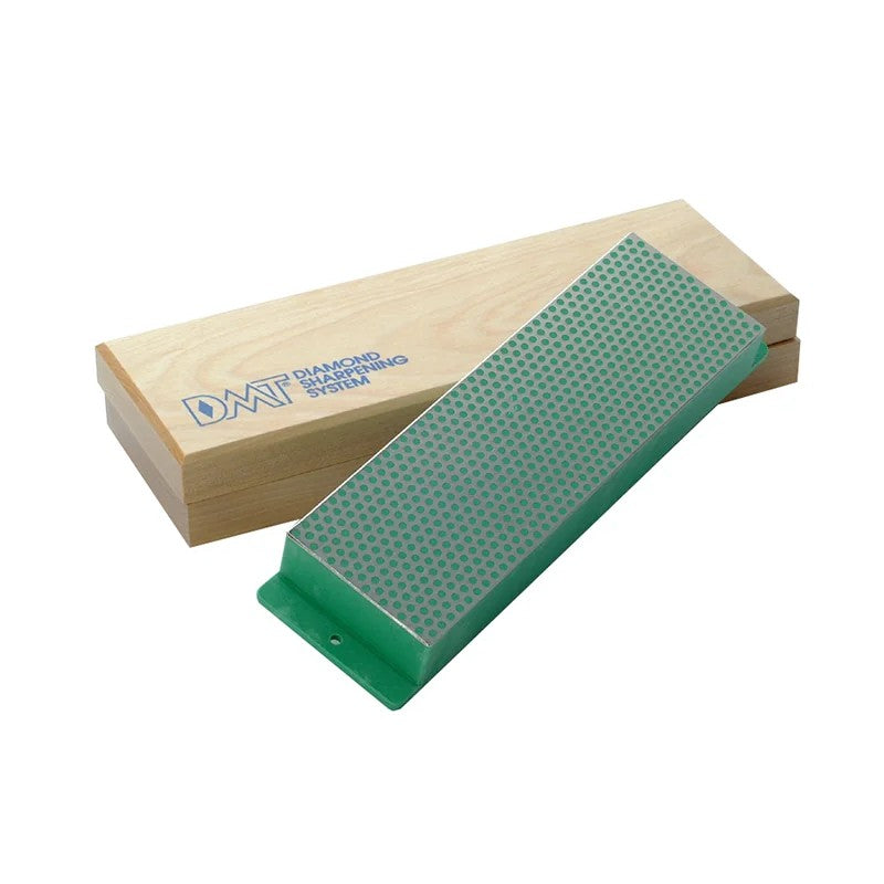 DMT Diamond Whetstone 200mm Wooden Box Green 1200 Grit Extra Fine - DMT-W8E