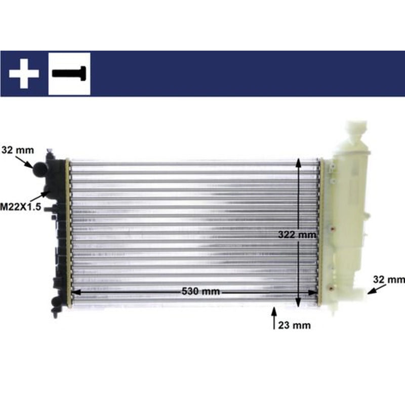 Mahle Engine Radiator CR 468 000S