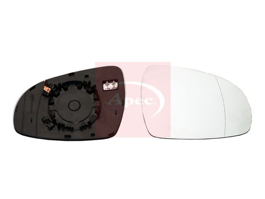 Apec Exterior Wing Mirror Glass Right