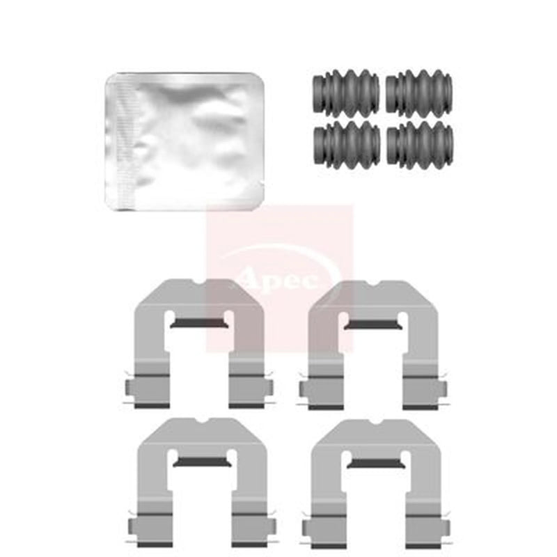 Apec Brake Pad Accessory Fitting Kit Rear KIT1555