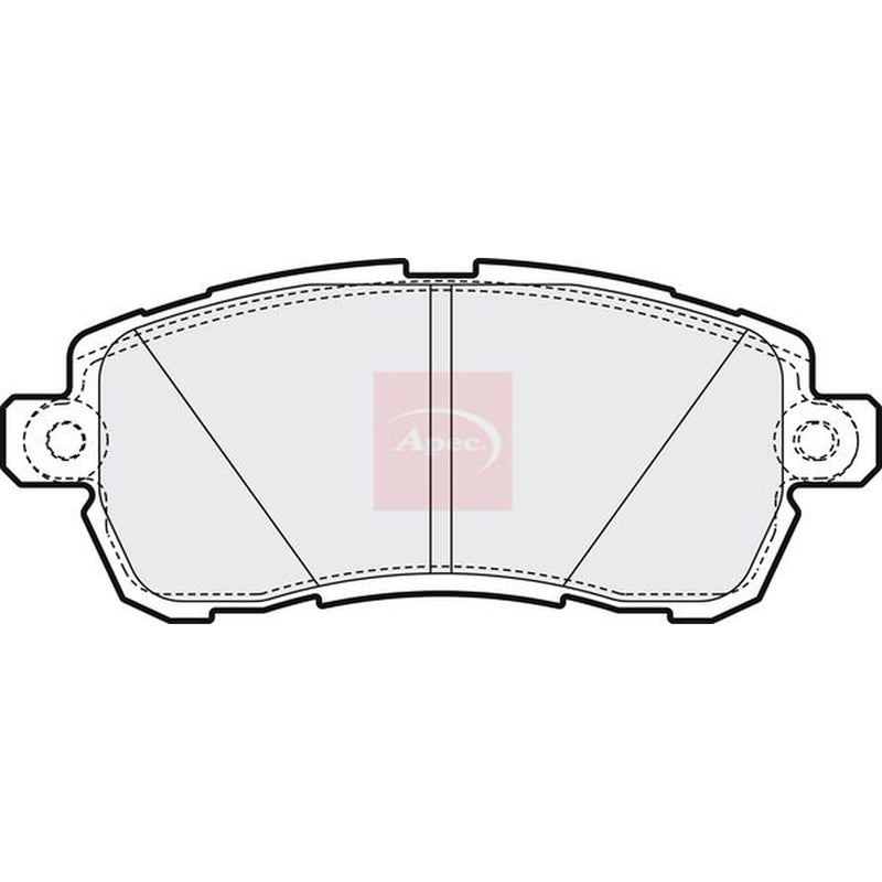 Apec Front Brake Pad Set PAD2164