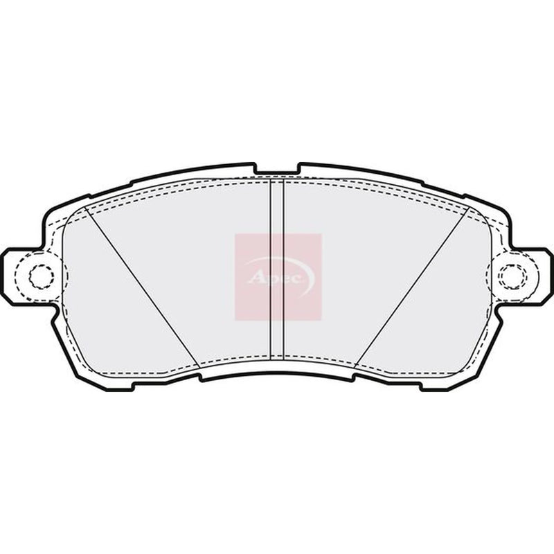 Apec Front Brake Pad Set PAD2164