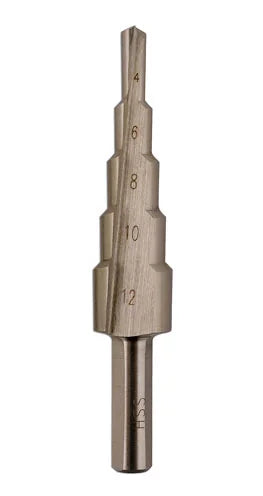Connect Stepped Drill 4 - 12mm - CPL