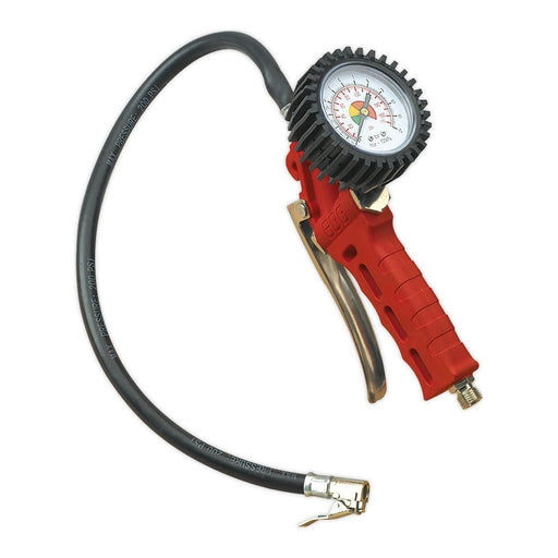 Sealey Tyre Inflator with Clip-On Connector SA9302 Sealey  - Town Parts