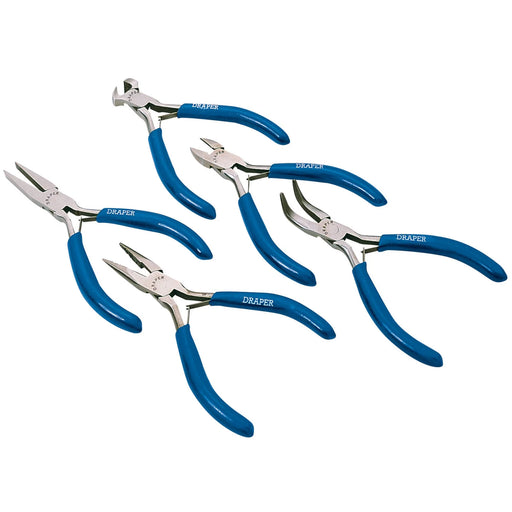 Draper Mini Plier Set 5 Piece Carbon Steel