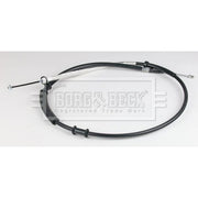 Borg & Beck Handbrake Cable Right Rear BKB3906