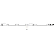 NAPA Brake Hydraulic Hose Line Front NBH1231