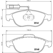 DON Front Brake Pad Set PCP1546