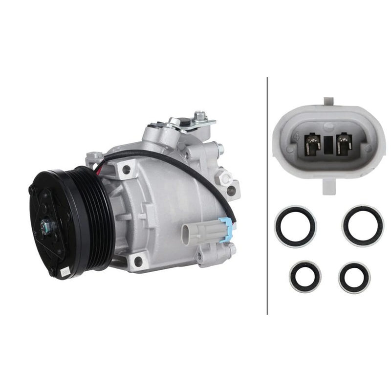 Hella Air Conditioning Compressor 8FK 366 201-481