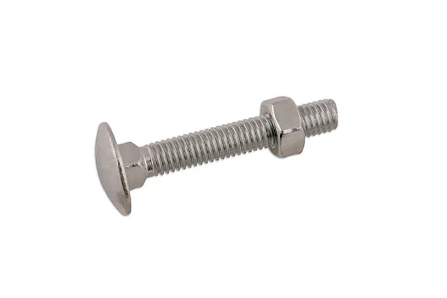 Connect Coach bolts & Nuts M10 x 75mm 50pc - CPL