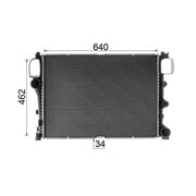 Mahle Engine Radiator CR 1720 000P