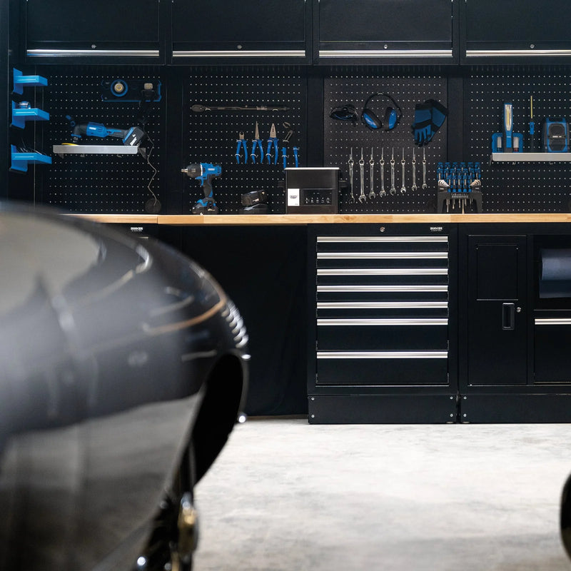 Draper BUNKER Modular Back Panel 602mm Tool Storage Pegboard