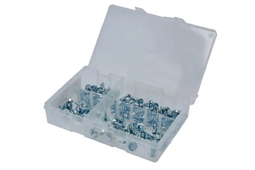 Connect Assorted Zinc Plated Acme Screws 120pc - CPL