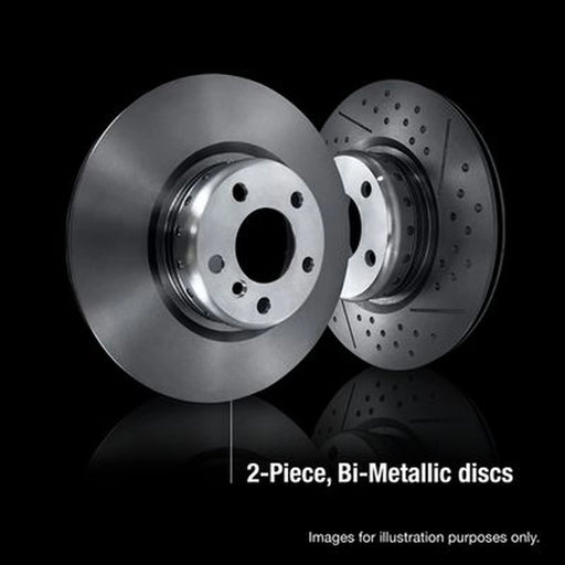 Apec 2 x Vented Front Brake Discs DSK3539B