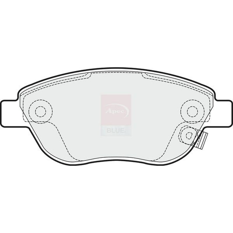 Apec Front Brake Pad Set PD3214