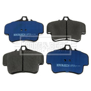 Borg & Beck 4 x Rear Brake Pad Set BBP2472