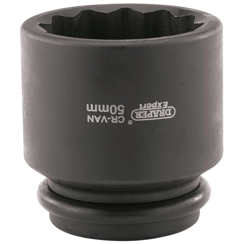 Draper Expert Hub Nut Impact Socket, 1/2" Sq. Dr., Multi-Length