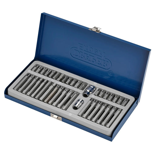 Draper Expert Hex & Spline Mechanics Bit Set 40 Piece 3/8" 1/2" Dr.