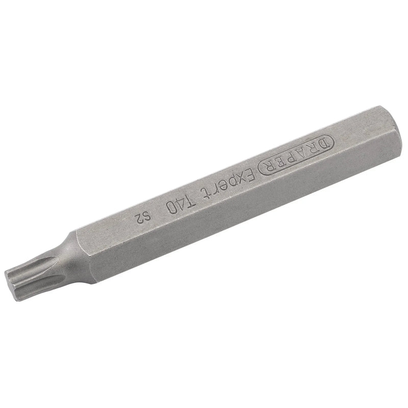 Draper Expert T40 Insert Bit 10mm x 75mm Mechanics Tool