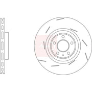 Apec 2 x Slotted/Internally Vented Front Brake Discs DSK3303