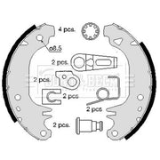 Borg & Beck Brake Shoe Set Axle Kit BBS6242